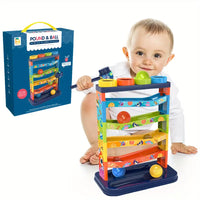 Thumbnail for Rolly Ball Fun | Discover the interactive play fun - Flexible Ball Ramps Set