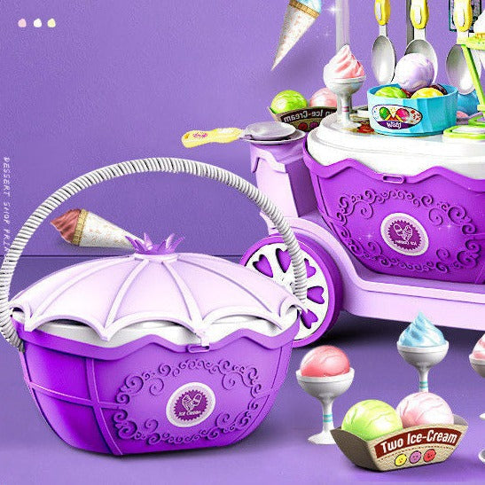 IceCreamDream | Plaisir magique - Jouet carrousel à glace avec jouet de cuisine pour filles