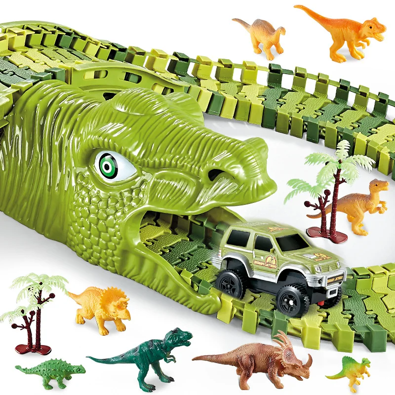 DinoWorld Spielkreis | Episches Abenteuer - Interaktiver Dino-Spielspaß