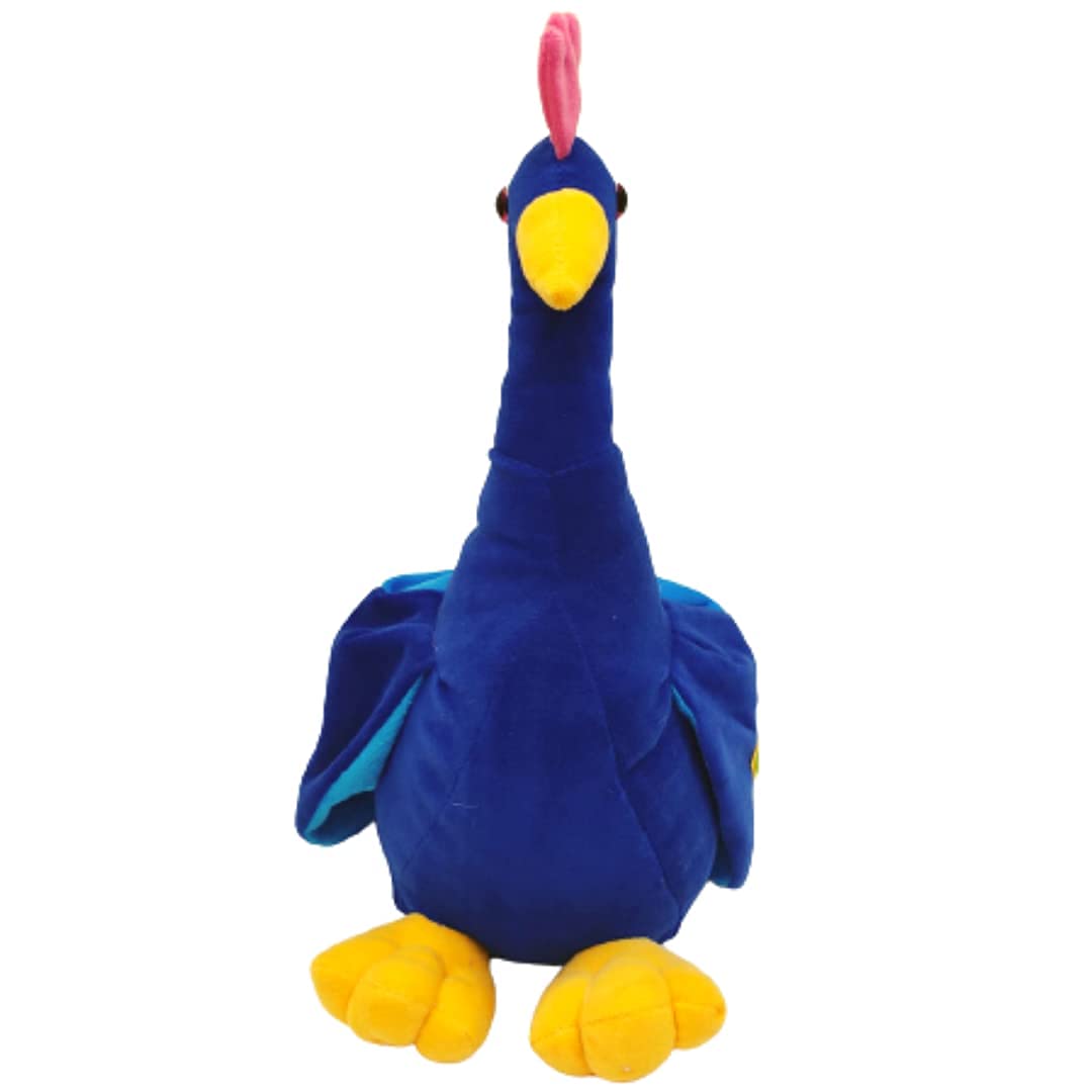 PlushParadise | Cuddly soft play fun - Cute peacock plush for children