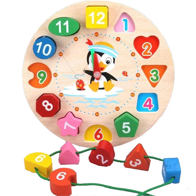 EcoToys Wonderful Clock | Develop Time Awareness - Educational Montessori Clock