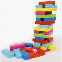 Thumbnail for StackMaster | Lebendige Freude - Holz Tumble Tower Spiel
