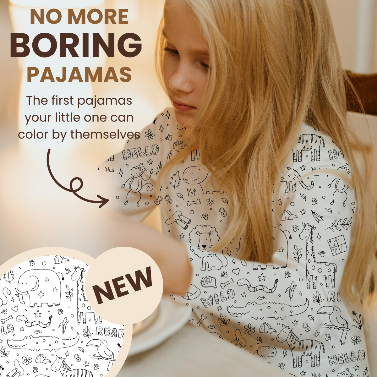 SafariDreams | Farben und Tragen - DIY Farbpyjama für kreative Kinder
