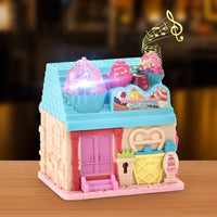 Thumbnail for MiniWonder | Diversión mágica - Mini casa de muñecas sorpresa con café, habitación y estudio para niñas