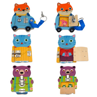 Thumbnail for BusyKid Explorer | Kreativt lärande och nöje - Hopfällbar Montessori lekset
