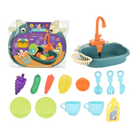 Thumbnail for KiddieSink | Interactive Children's Play Sink - Play & Learn Kitchen Set