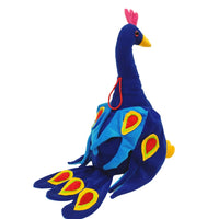 Thumbnail for PlushParadise | Cuddly soft play fun - Cute peacock plush for children