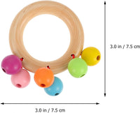 Thumbnail for Ecotoys RattlePlay | Divertimento sensoriale per i più piccoli - Sonagli Montessori in legno