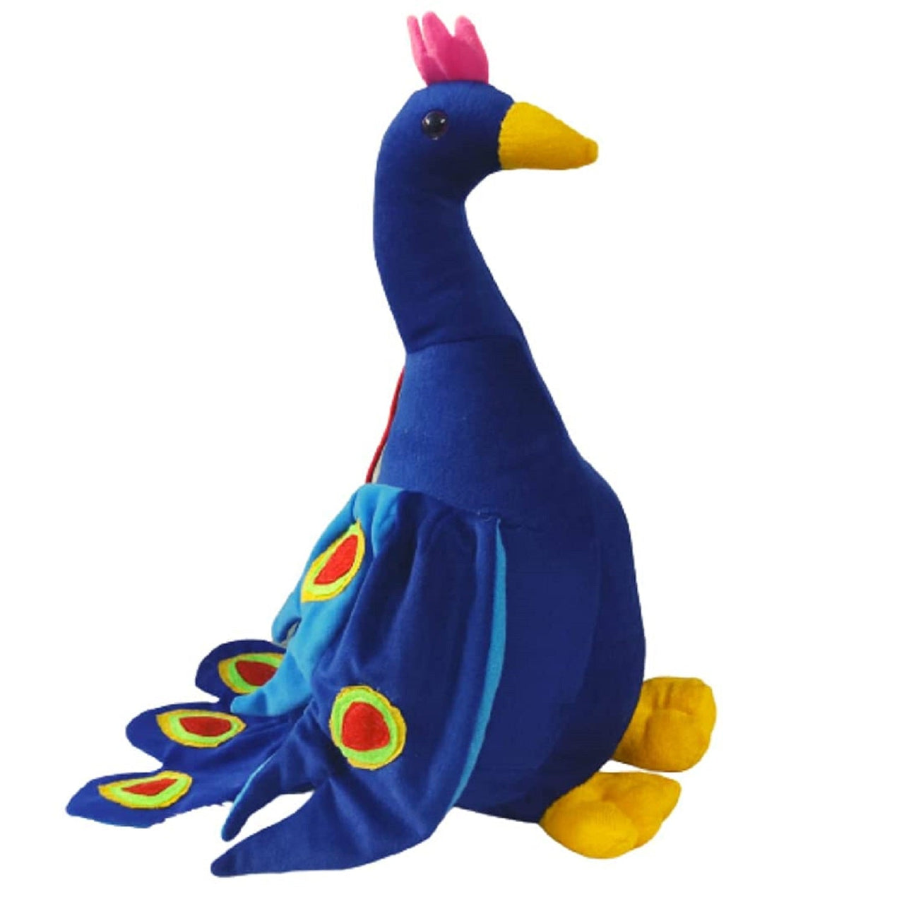 PlushParadise | Cuddly soft play fun - Cute peacock plush for children