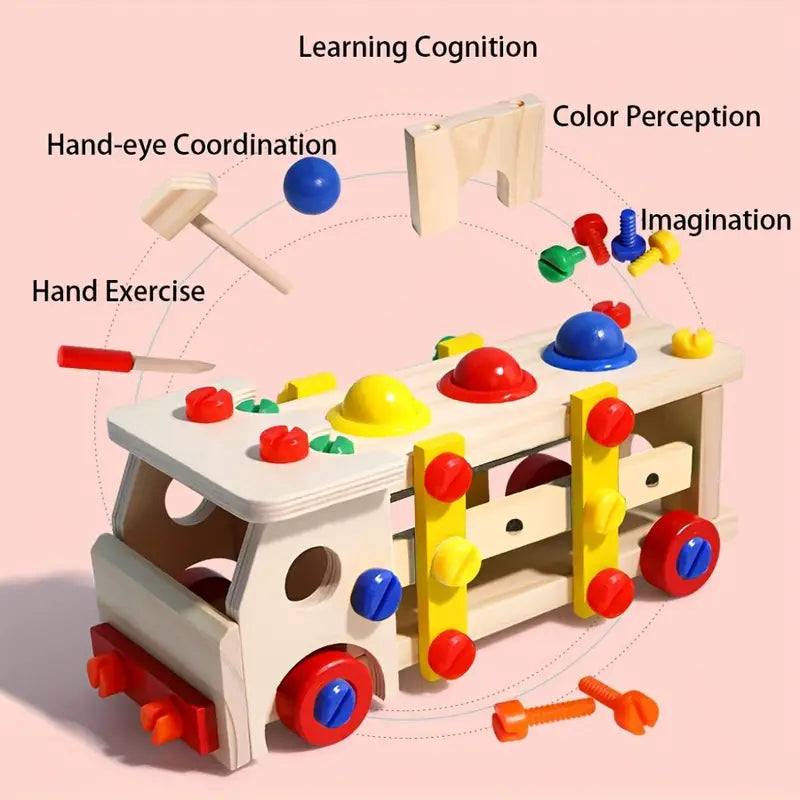 Ecotoys BuildPro | Juguete Creativo - Vehículo de Construcción Educativo para Niños