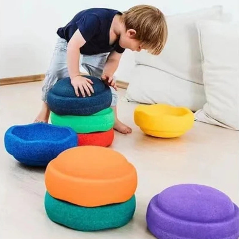Balans Stenen Conjunto de Brinquedos | Melhora o Equilíbrio e a Coordenação - Brinquedo Interativo para Crianças