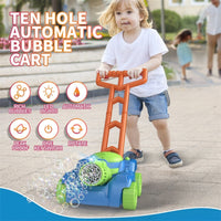 Thumbnail for BubbleJoy Tondeuse | Plaisir de jeu magique pour enfants - Tondeuse à gazon jouet avec bulles