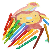Thumbnail for EcoColor | Kleurrijk & veilig tekenen - 36 uitwisbare krijtstiften voor kinderen
