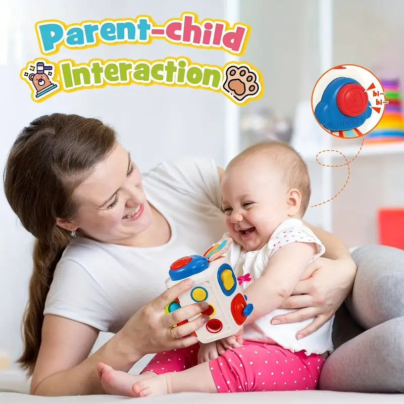 Cube Magique Montessori | Plaisir de Jeu pour Bébés - Jouet Éducatif pour le Développement