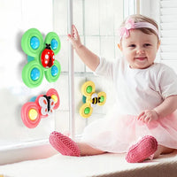 Thumbnail for TwirlFun | Stimola la motricità - Spinner colorati con ventosa