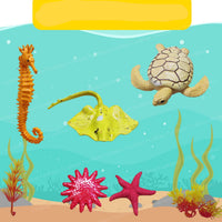Thumbnail for AquaWorld | Tauche ein in ein Unterwasserabenteuer - Realistisches Meereslebewesen-Spielset für Kinder mit Fischen