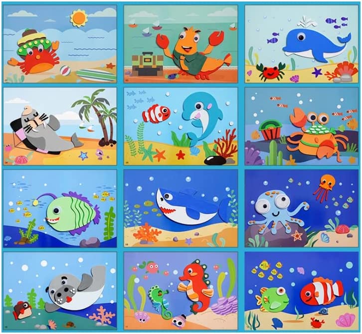 Adesivi FoamFun | Gioco Creativo - Adesivi Animali 3D
