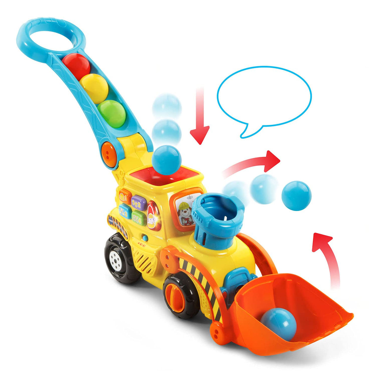 Pop & Drop | Building Fun - Interactive Excavator with Ball Action