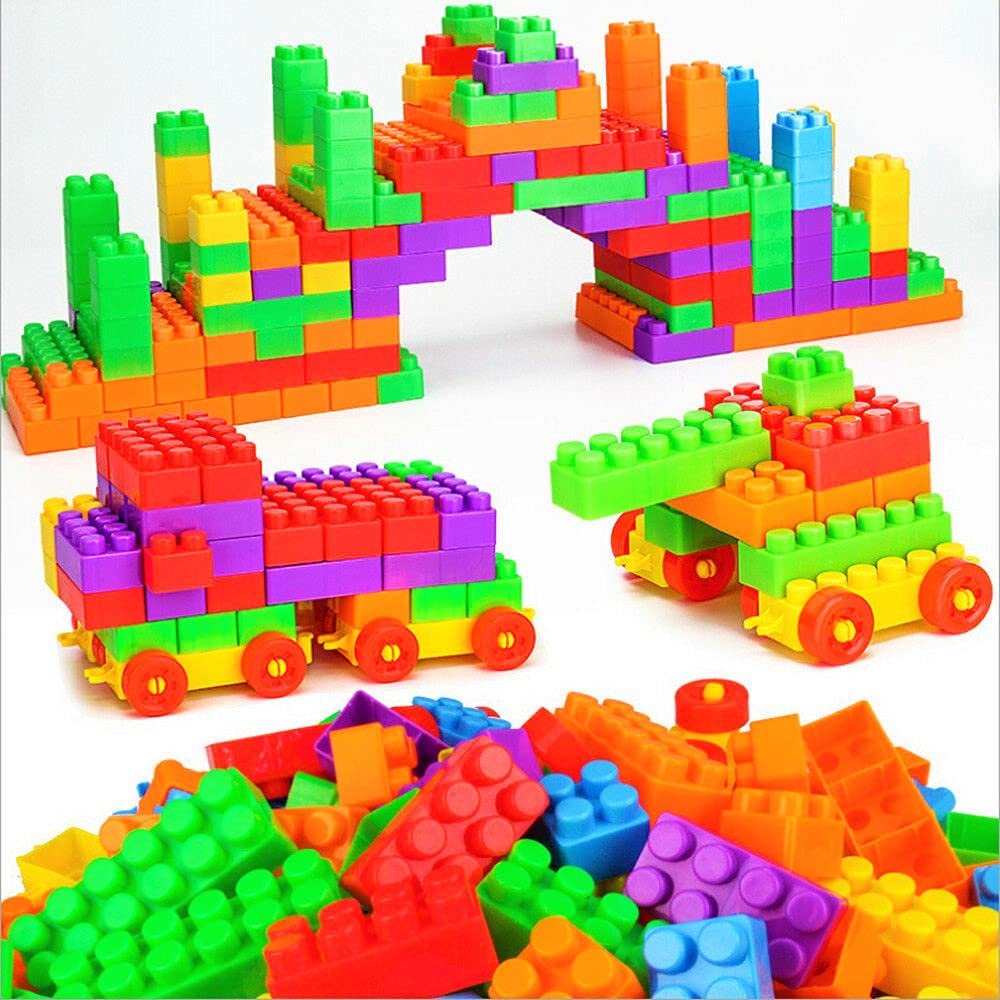 BlockiPlay | Costruire creativamente senza limiti - Blocchi fai-da-te con ruote per bambini