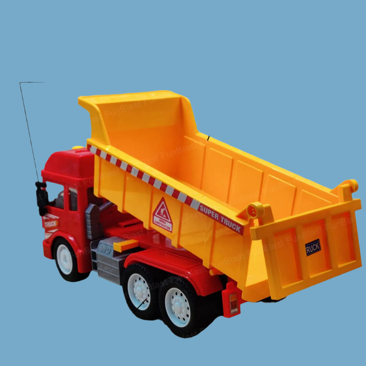 KrachtTruck | Plaisir de jeu robuste - Camion basculant à friction avec lumière et son pour enfants