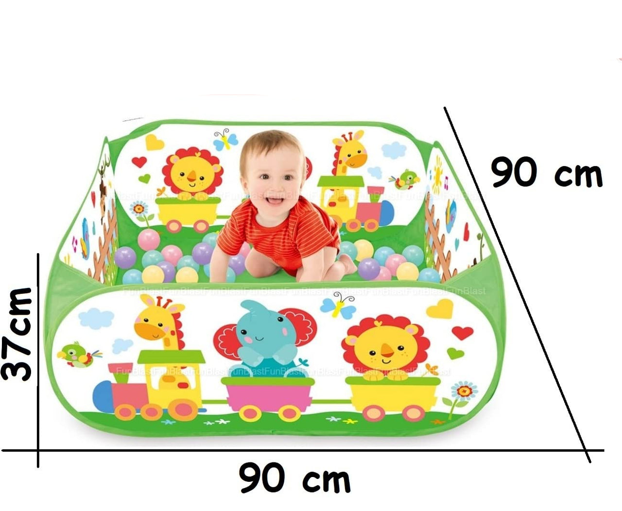 PlayHaven | Divertimento infinito - Tenda pieghevole per piscina di palline per bambini
