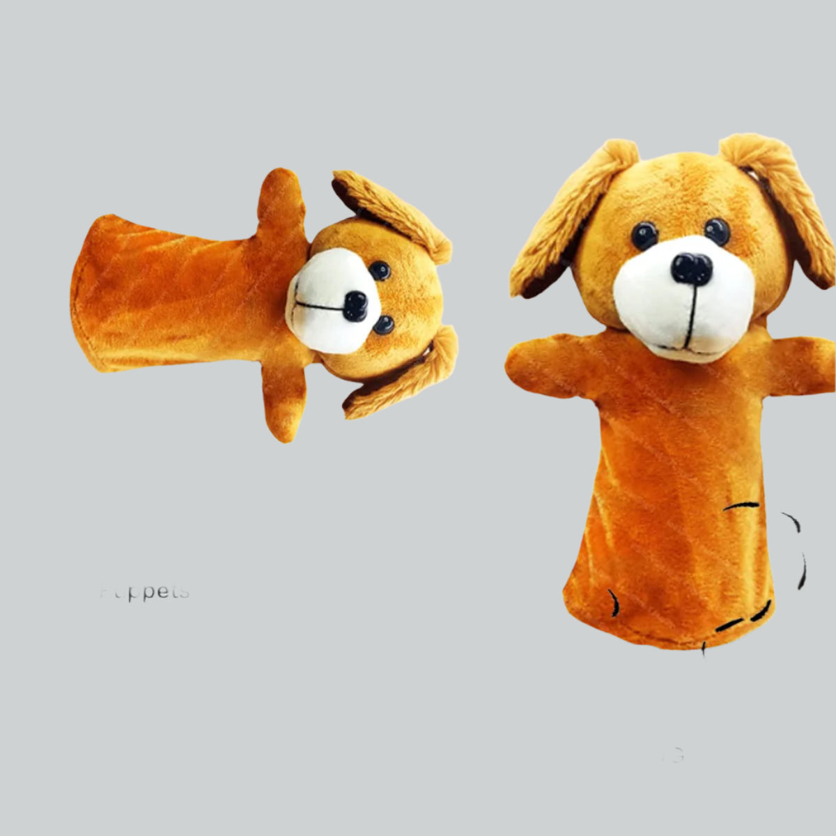PuppetPals | Dê vida às histórias - Fantoche de mão de peluche macio para crianças