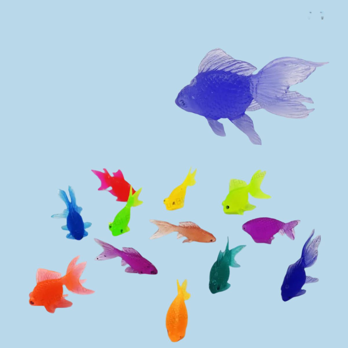 AquaPals | Splashing play fun - Cute rubber fish for bath and water fun