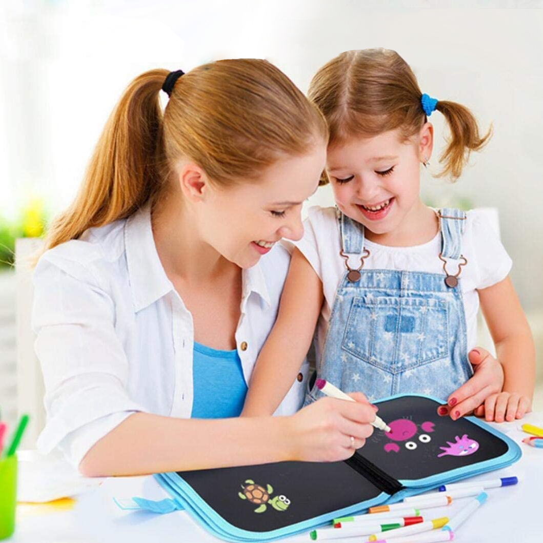 DoodleFun | Magiskt Ritkul - Återanvändbar Barnritbok