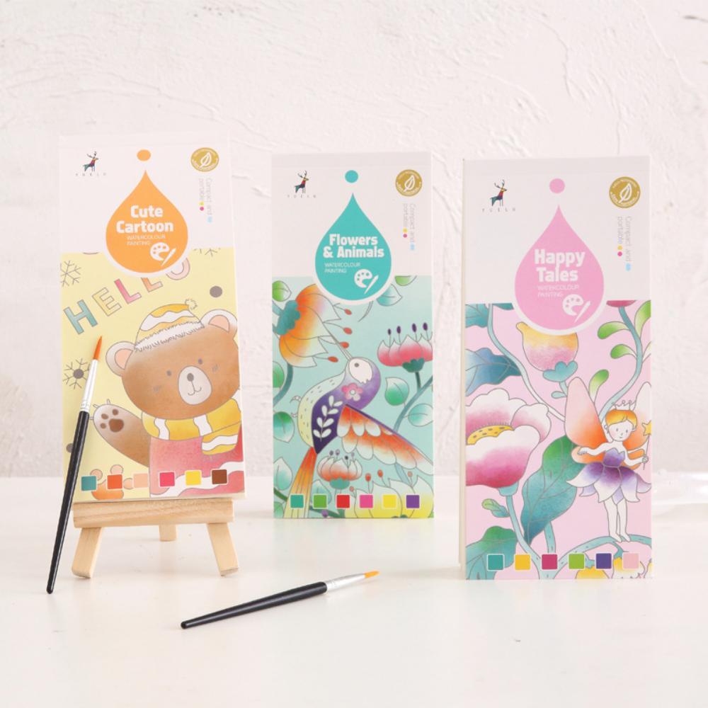 Watercolor Wonder | Discover the creative world of painting - Painting book for children