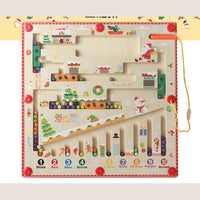 Thumbnail for Magnetix Labirynt Kolorów Puzzle | Odkryj Kolory i Cyfry - Edukacyjna Zabawka Montessori