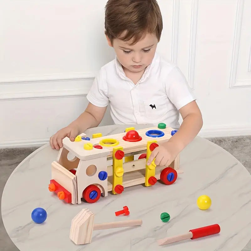 Ecotoys BuildPro | Juguete Creativo - Vehículo de Construcción Educativo para Niños