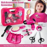 Thumbnail for GlamourPlay | Magico make-over - Set da gioco salone di bellezza per bambini creativi
