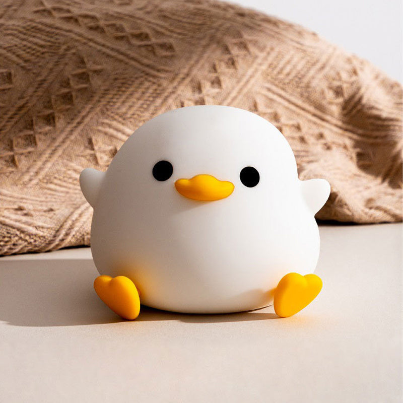 QuackGlow | Sonno accogliente - Lampada da notte per bambini a forma di anatra con funzione dimmerabile