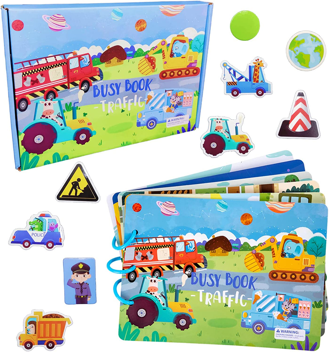 SmartyPlay | Spielerisch lernen - Montessori Aktivitätenbuch für Kleinkinder