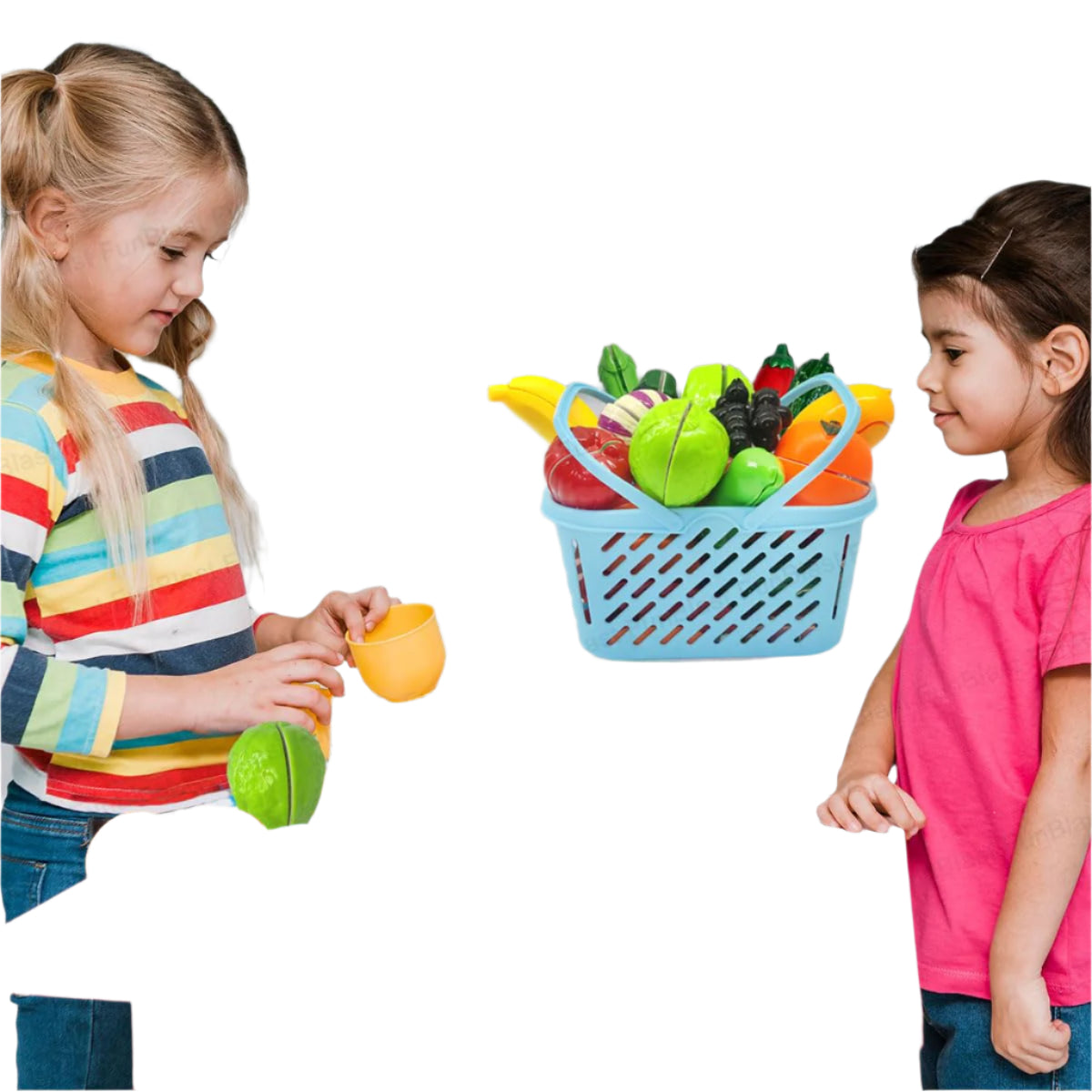 MiniChef | Fantasievoll kochen - Küchen-Spielset mit schneidbaren Gemüse, Kochutensilien und Zubehör