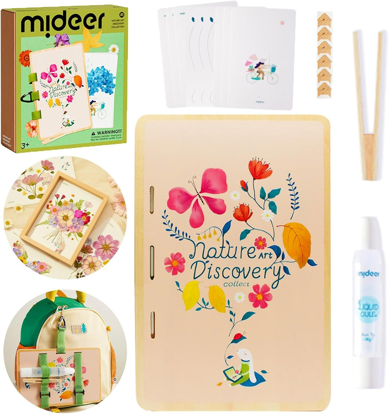 BlossomCraft | Arte naturale creativa - Set per creare con fiori pressati