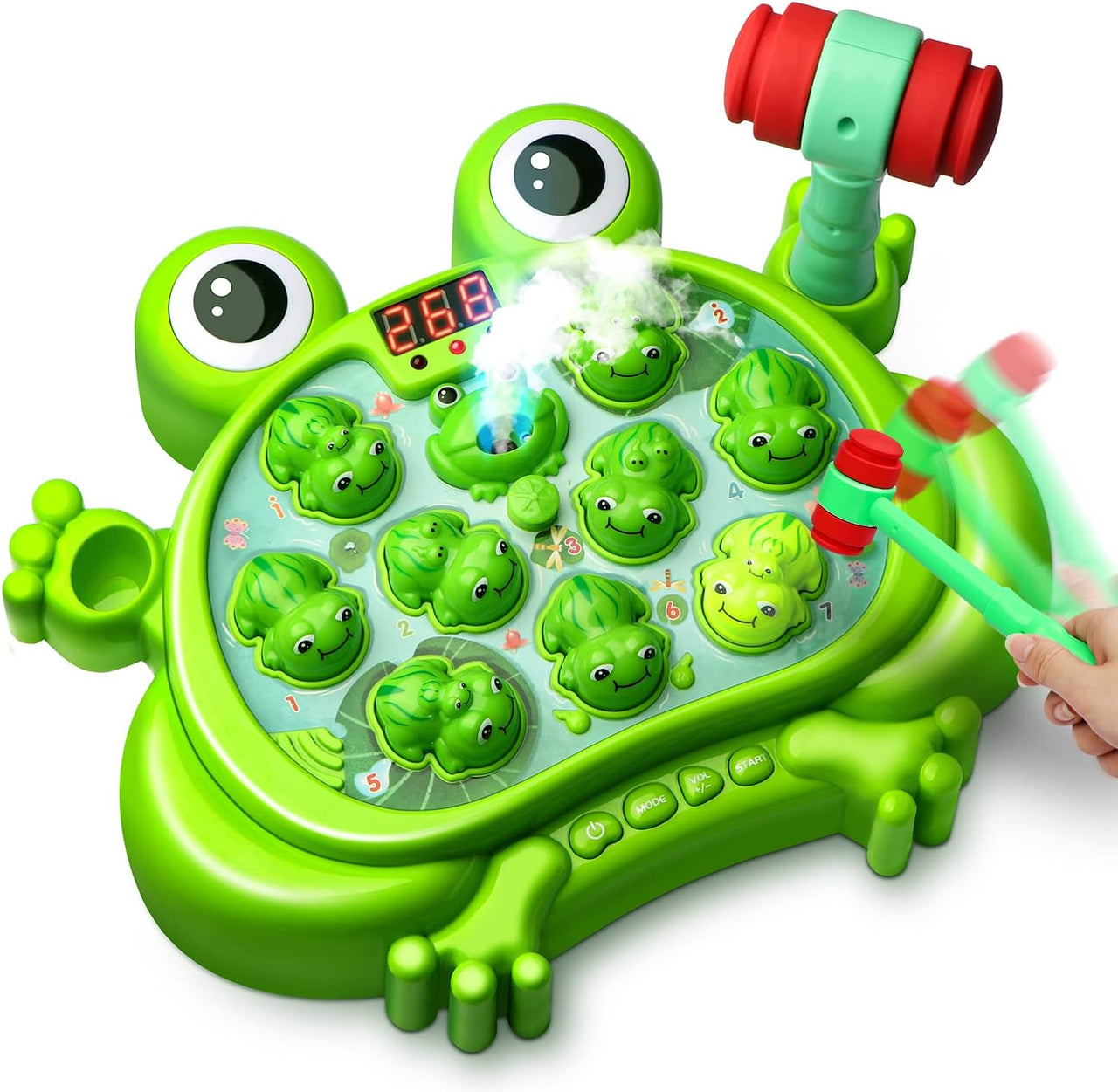 Frosch Smash Abenteuer | Bringen Sie die Freude am Lernen und Spielen zusammen - Lehrreicher Spielspaß für Kleinkinder