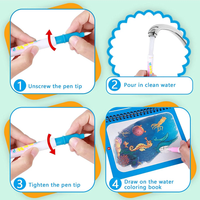 Thumbnail for Magisches Wasser Malbuch | Fördert Kreativität und Spielspaß - Malen mit Wasser