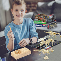 Thumbnail for DinoDiggers | Experience an exciting archaeological adventure! - Dig and discover dinosaur fossils with this educational excavation set