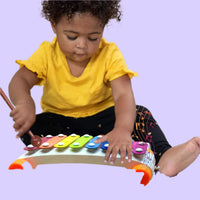Thumbnail for MelodyWheels | Magia musical en movimiento - xilófono de arrastre para niños pequeños