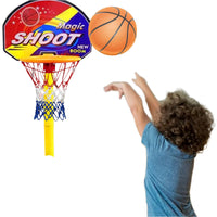 Thumbnail for HoopStars | Segna divertimento di gioco infinito - Set da basket regolabile per bambini con palla, cerchio e rete