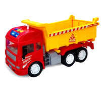 Thumbnail for KrachtTruck | Plaisir de jeu robuste - Camion basculant à friction avec lumière et son pour enfants
