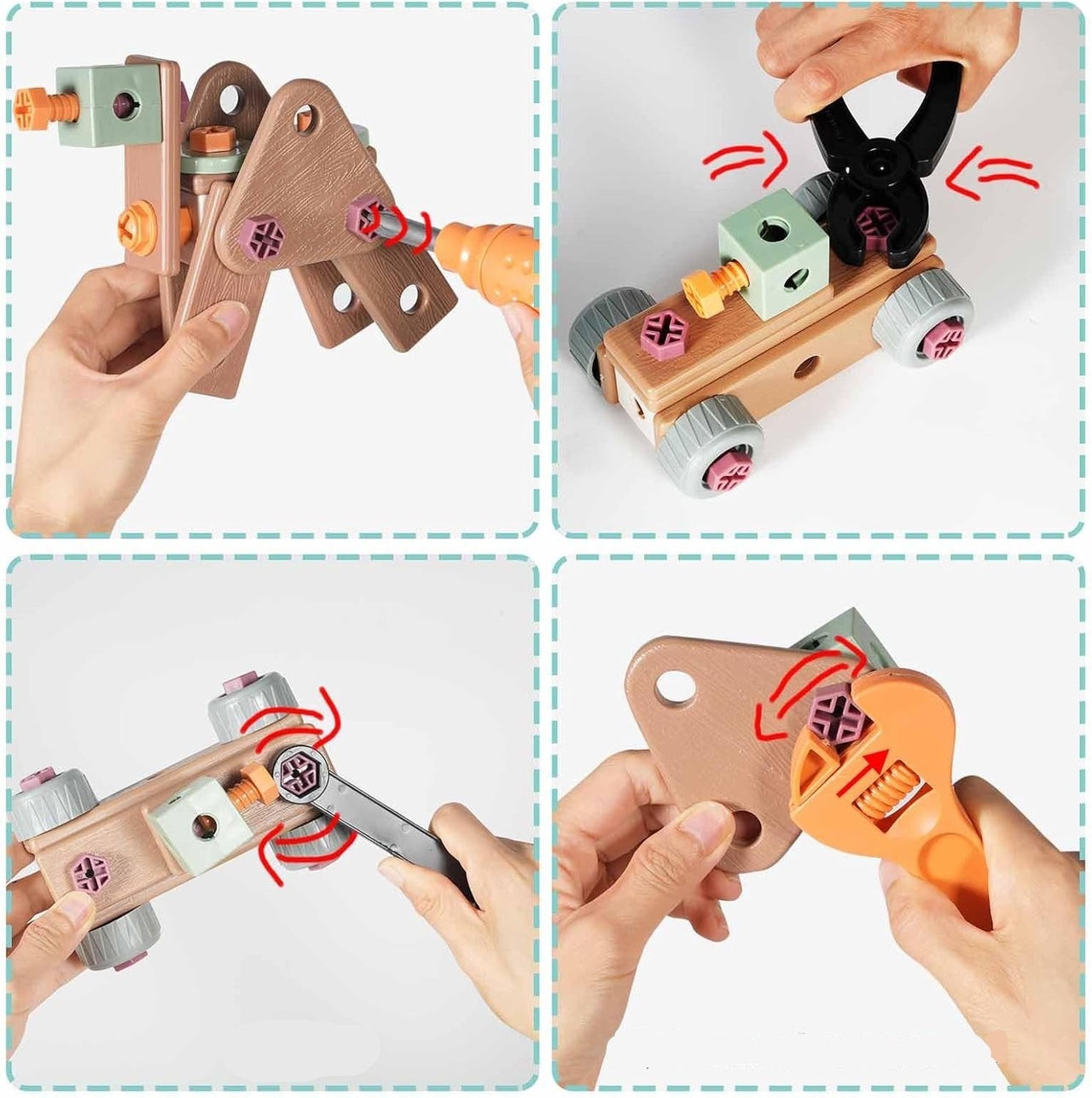BouwBuddy | Stimulate creativity and learning - Toy tool set