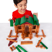 Thumbnail for Lincoln Logs | Bau & erschaffe - Klassisches Holzbau-Set