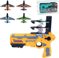 Thumbnail for SkyShooter | Plaisir de vol infini - Pistolet lance-avions avec avions en mousse pour enfants