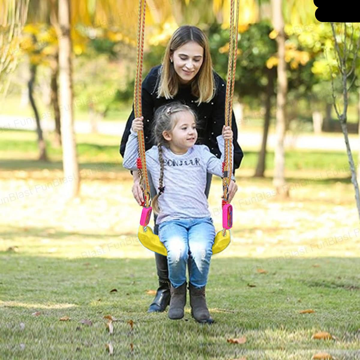 SwingFun | Groeit mee met je kind - 3-in-1 schommel voor binnen en buiten