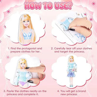 Thumbnail for Magnetix PrincessPlay | Lascia che la tua fantasia prenda vita – Gioco di travestimento magnetico da principessa