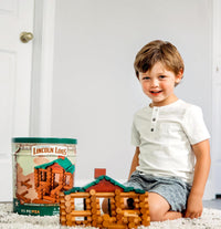 Thumbnail for Lincoln Logs | Bau & erschaffe - Klassisches Holzbau-Set