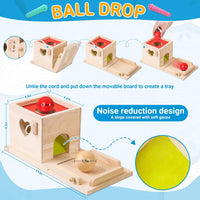 Thumbnail for EcoToys EduPlay Box | Stimola l'apprendimento e la scoperta - Set di gioco in legno Montessori