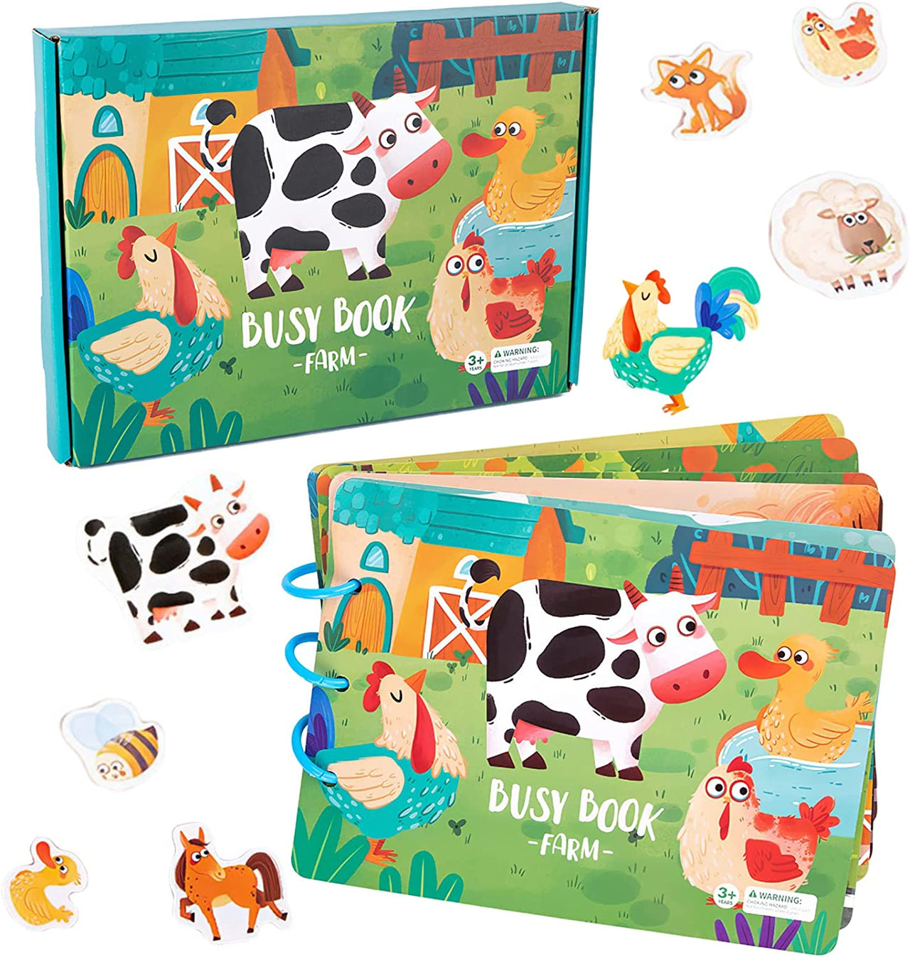 SmartyPlay | Spielerisch lernen - Montessori Aktivitätenbuch für Kleinkinder